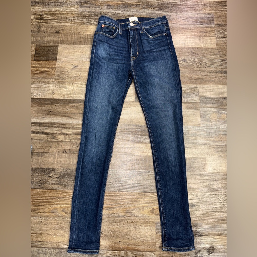 Hudson Skinny Jeans Size 27 Dark Wash Stretch Denim